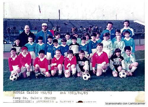 Anni 1990 Scuola calcio annata sportiva 1992 1993