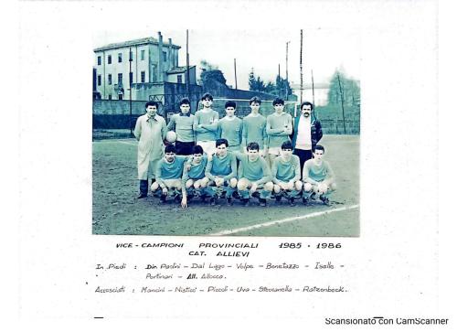 anni 1980 allievi 1985 1986